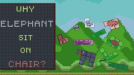 Why Elephant Sit On Chair? Game