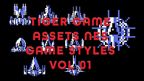 TIGER GAME ASSETS NES GAME STYLES VOL 01 DLC
