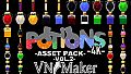 Visual Novel Maker - Potions Asset Pack 4K Vol 2
