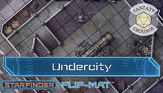 Fantasy Grounds - Starfinder RPG - Flipmat - Undercity