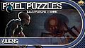 Pixel Puzzles Illustrations & Anime - Jigsaw Pack: Aliens