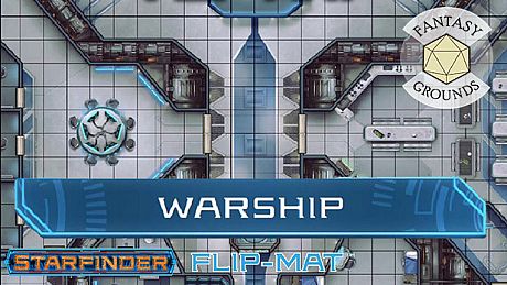Fantasy Grounds - Starfinder RPG - Flipmat - Warship DLC
