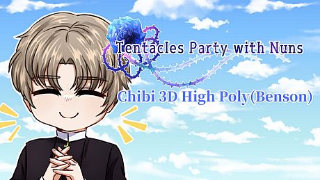 Tentacles Party With Nuns-Chibi 3D high poly(Benson) DLC