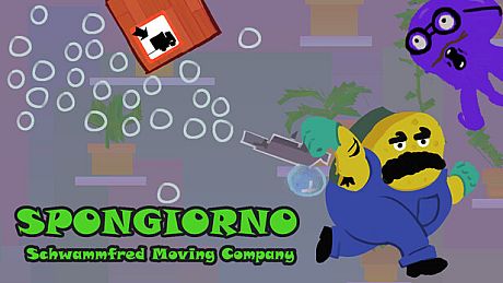 Spongiorno: Schwammfred Moving Company Game