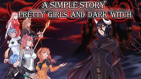 Pretty Girls and Dark Witch. A simple story Game
