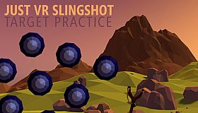 Just VR Slingshot Target Practice