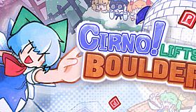 Cirno! Lifts a Boulder