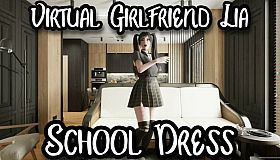 Virtual Girlfriend Lia - School Dress