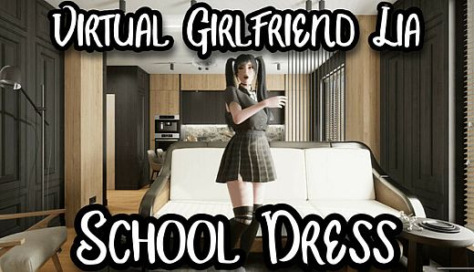 Virtual Girlfriend Lia - School Dress
