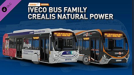 OMSI 2 Add-on IVECO Bus Family Crealis Natural Power DLC