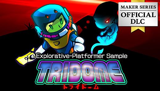 Pixel Game Maker MV - TRIDOME: Explorative-Platformer Sample