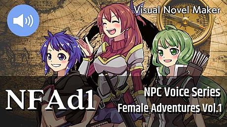 Visual Novel Maker - NPC Female Adventurers Vol.1 DLC