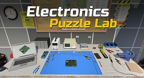 Electronics Puzzle Lab Game
