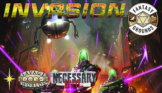 Fantasy Grounds - Necessary Evil: Invasion (Revised Edition)