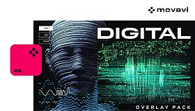 Movavi Video Editor 2025 - Digital Overlay Pack