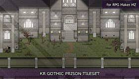 RPG Maker MZ - KR Gothic Prison Tileset