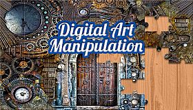 House of Jigsaw: Digital Art Manipulation