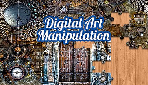 House of Jigsaw: Digital Art Manipulation
