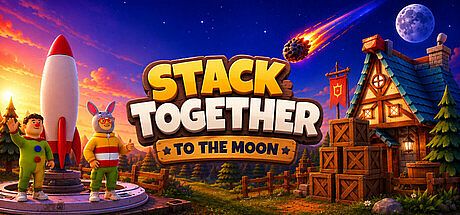 Stack Together: To the Moon – Stack, Build & Escape