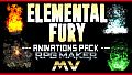 RPG Maker MV - Elemental Fury Animations Pack