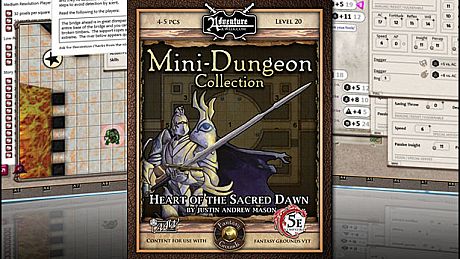Fantasy Grounds - Mini-Dungeon #029: Heart of the Sacred Dawn (5E) DLC