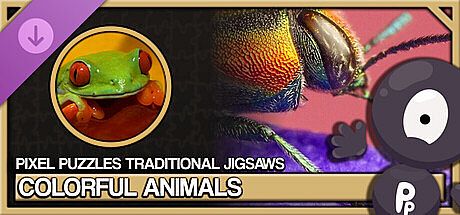 Pixel Puzzles Traditional Jigsaws Pack: Colorful Animals DLC