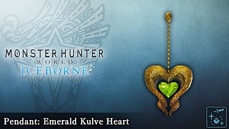Monster Hunter World: Iceborne - Pendant: Emerald Kulve Heart DLC