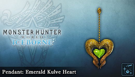 Monster Hunter World: Iceborne - Pendant: Emerald Kulve Heart