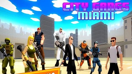 City Gangs War in Miami Game