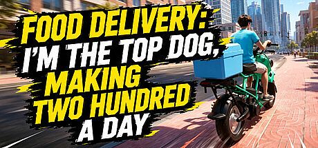 Food delivery: I'm the top dog, making two hundred a day