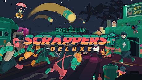 PixelJunk Scrappers Deluxe Game