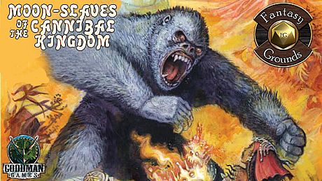 Fantasy Grounds - Dungeon Crawl Classic #93: Moon-Slaves of the Cannibal Kingdom DLC