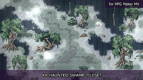 RPG Maker MV - KR Haunted Swamp Tileset DLC