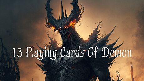 13 Playing Cards Of Demon Game