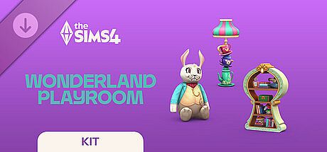 The Sims 4 Wonderland Playroom Kit DLC