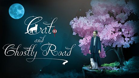 Cat And Ghostly Road - Wallpapers DLC