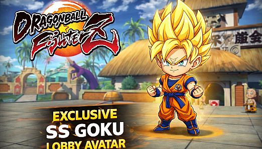 DRAGON BALL FighterZ - Exclusive SS Goku Lobby Avatar