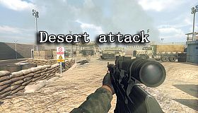 Desert attack