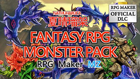 RPG Maker MZ - NATHUHARUCA Fantasy RPG Monster Pack DLC