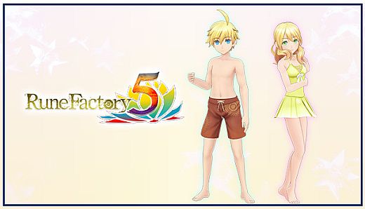 Rune Factory 5 - The Elf and the Hidden Royal Lineage Swimsuit Set + New Ranger Care Package Item Pack