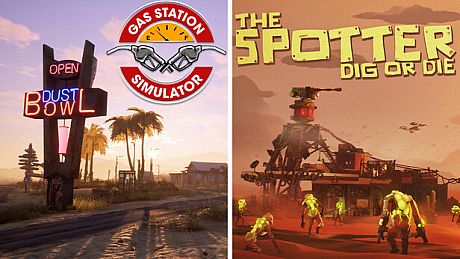 Gas Station Sim x The Spotter Bundle