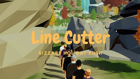 Line Cutter: Bizzare Holiday Rush Game