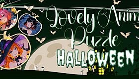 Lovely Anime Puzzle: Halloween