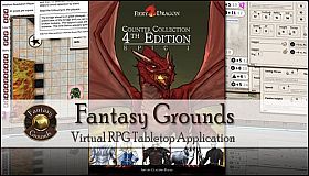 Fantasy Grounds - Fiery Dragon Counter Collection: Epic 1