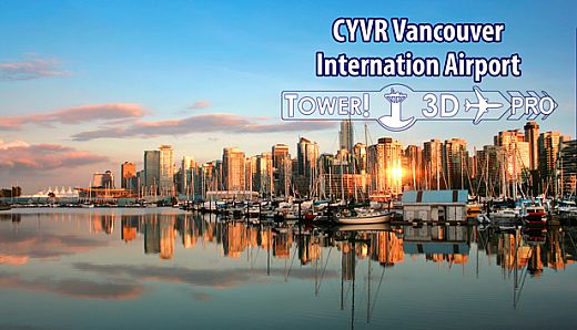 Tower!3D Pro - CYVR airport