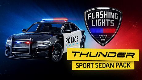 Flashing Lights: Thunder Sport Sedan Pack (Police, Fire, EMS) DLC