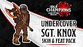 Pakiet skórki i wyczynu – Sierżant Knox pod Przykrywką