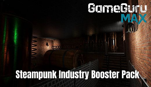 GameGuru MAX Steampunk Booster Pack - Industry