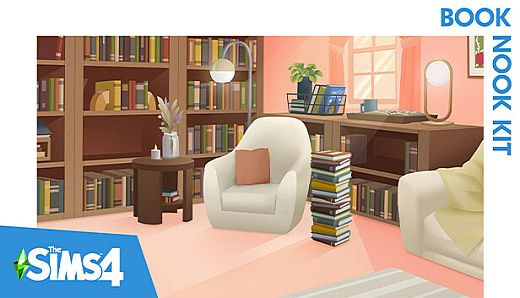 The Sims 4 Book Nook Kit