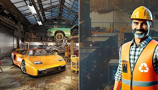 Recycling Center Simulator & Car Mechanic Simulator 2021